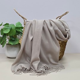 Plain Lightweight Tassel Scarf in Nude Lightweight Plain Tassel Scarves Headscarves Gifts For Mum Mother's Day Gifts Birthday Gifts