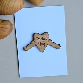 Wooden Sentiment Token Wooden Keepsake Gift Sentiment Gifts Sentiment Greetings Card Birthday Cards