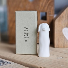 Porcelain Slim Dog Vase Porcelain Slim Dog Vase