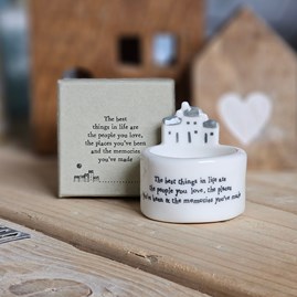 Home Decorations Homeware Gifts Sentiment Keepsake Gifts Porcelain Gifts Tea Light Holder