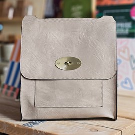 Postman Lock Satchel Bag in Khaki Gifts For Women Handbags And Accessory Gifts Cross Body Bag Postman Lock Satchel Bag Khaki