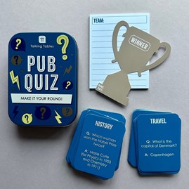 Pub Quiz Game In A Tin