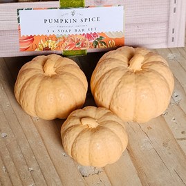 Pumpkin Spice 3pc Pumpkin Soap Bar Set Halloween Gifts Halloween Toiletry Gifts Novelty Scented Bars Of Soap Halloween Pumpkins