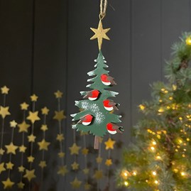 Robin Tree Hanging Decoration Robin Tree Hanging Decoration