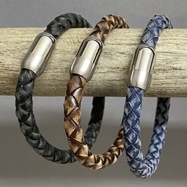 Men's Vintage Style Leather Bracelet