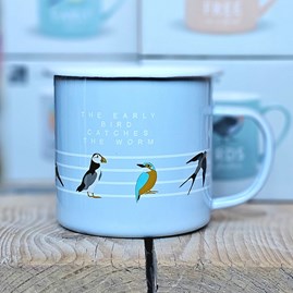 RSPB Enamel Mug - Free as a Bird RSPB Enamel Mug - Free as a Bird