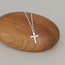 Silver Confirmation Cross Necklace Confirmation jewellery confirmation necklace confirmation gift silver cross