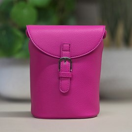 Small Cross Body Handbag Bag For Phones Long Matching Strap Press Stud Fastening