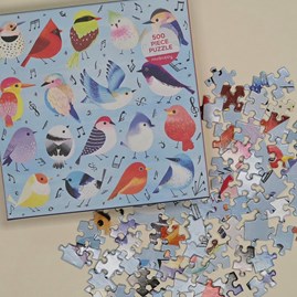 Songbirds 500 Piece Jigsaw Puzzle