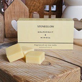 Soy Wax Melt - Grapefruit & Mimosa Home Fragrance Gifts Scented Wax Melts Thank You Teacher Gifts