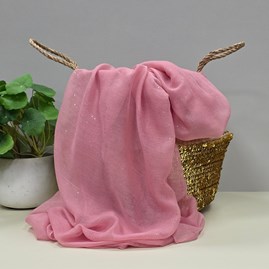 Sparkle Scarf in Ballet Pink Lightweight Sparkle Sparkly Scarves Headscarves Gifts For Women Mother's Day Gifts Birthday Gifts
