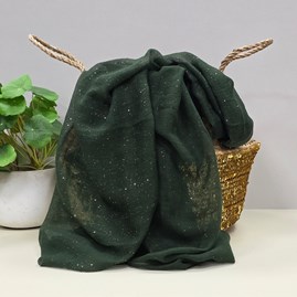 Sparkle Scarf in Rainforest Green Lightweight Sparkle Sparkly Scarves Headscarves Gifts For Women Mother's Day Gifts Birthday Gifts