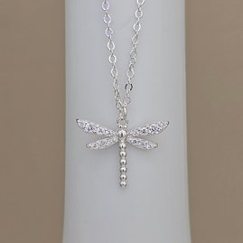 Sterling Silver Dragonfly Necklace Sterling Silver Dragonfly Necklace