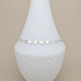 Sterling Silver Star Anklet Sterling Silver Star Anklet
