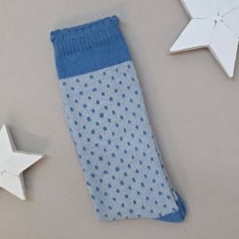 Warm Winter Socks Long Super Soft Blue Socks Gifts For Women Gifts For Men Clothing Accessories