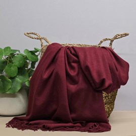 Super Soft Plain Pashmina Style Scarf in Plum Purple Pashmina Scarf Headscarf Wrap Wedding Accessories Super Soft Bridesmaid Shawl Plum Purple
