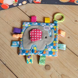 Taggies Crinkle Me Elephant Baby Toy New Baby Gifts Newborn Baby Gifts Soft Cuddly Toys Elephant Soft Taggie Toy
