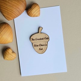 Wooden Sentiment Token Wooden Keepsake Gift Sentiment Gifts Sentiment Greetings Card