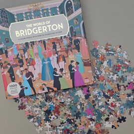 Novelty Family Fun Illustrated Jigsaw Puzzle 1000 Piece Puzzle Lover Gifts Bridgerton