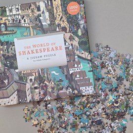 Novelty Family Fun Illustrated Jigsaw Puzzle 1000 Piece Puzzle Lover Gifts Shakespeare
