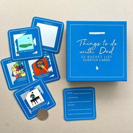 Things To Do With Dad Bucket List Scratch Cards Things To Do With Dad Bucket List Scratch Cards