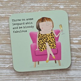 Rosie Made A Thing Coaster Funny Gifts Novelty Humourous Humour Quirky Gifts