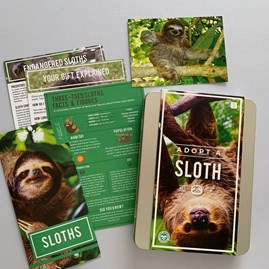 Adopt a Sloth Gift Tin Adopt a Sloth Gift Tin