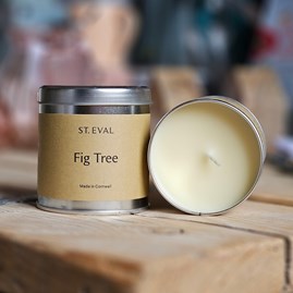 Tin Candle - Fig Home Fragrance Gifts Scented Candles Gifts Gifts For Women Gifts For Men Fig