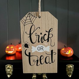 Trick or Treat Sign