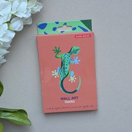 Wall Art - Gecko Contemporary Wall Art Decoration Hanging Self Assembly 3D Creative Kits Gecko Design
