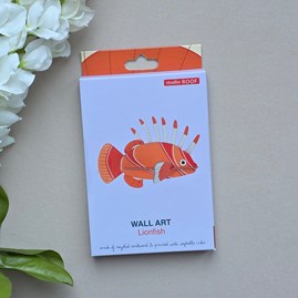 Wall Art - Lionfish Contemporary Wall Art Decoration Hanging Self Assembly 3D Creative Kits Lionfish Design