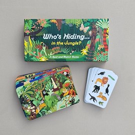 Who's Hiding In The Jungle? A Spot and Match Game