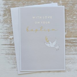 Baptism Gifts Baptism Greetings Card