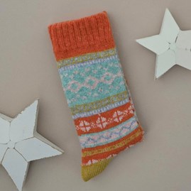 Warm Cosy Snuggly Winter Socks Clothing Accessories Christmas Gifts Birthday Gifts Wool Alpaca Blend