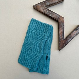 Wrist Warmer in Duck Egg Wrist Warmer in Duck Egg