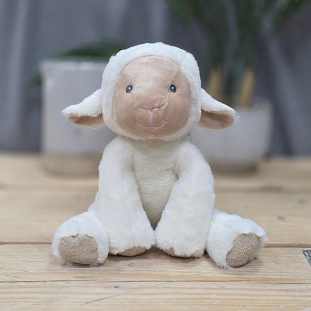 100% Recycled Large Soft Toy Lamb New Baby Gifts Soft Cuddly Toy Plush 100% Recycled Toy Eco Friendly Gifts For Children