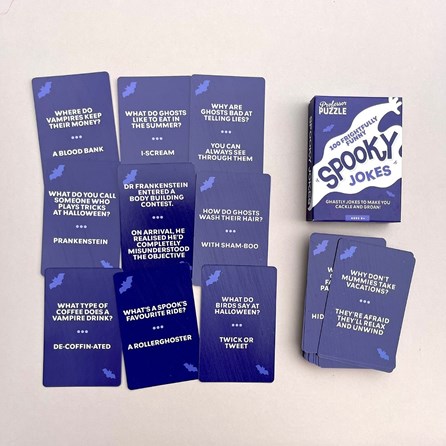 100 Spooky Jokes Gifts For Men Gifts For Women 100 Spooky Jokes Cards