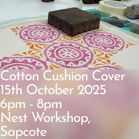 Learn Techniques Workshop Class Indian Block Printing Creative Traditional Arts Crafts