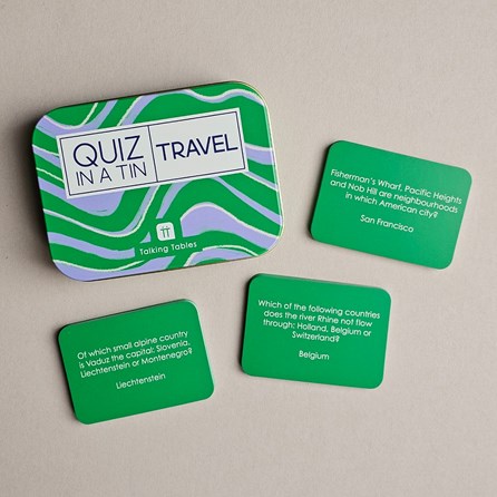 200 Travel Quiz Questions in a Tin Family Fun Games Christmas Quiz Games Travel Games In A Tin Fun And Games