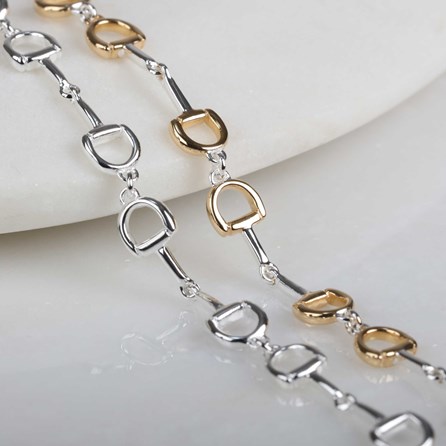 Solid Silver Riding Snaffle Necklace Solid Silver Riding Snaffle Necklace