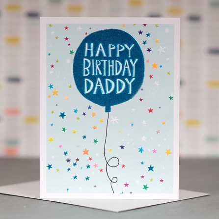 'Happy Birthday Daddy' Greetings Card 'Happy Birthday Daddy' Greetings Card