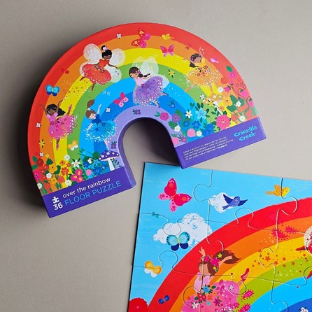 36pc Floor Jigsaw Puzzle - Over the Rainbow 36pc Floor Jigsaw Puzzle - Over the Rainbow
