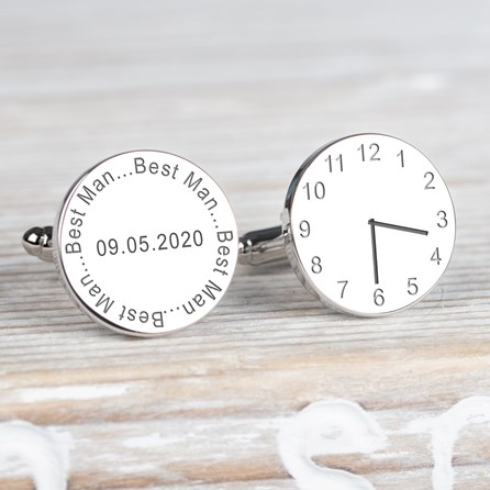 Personalised Wedding Cufflinks For The Best Man Wedding Accessories For Men Wedding Jewellery For Men Personalised Wedding Cufflink For The Best Man