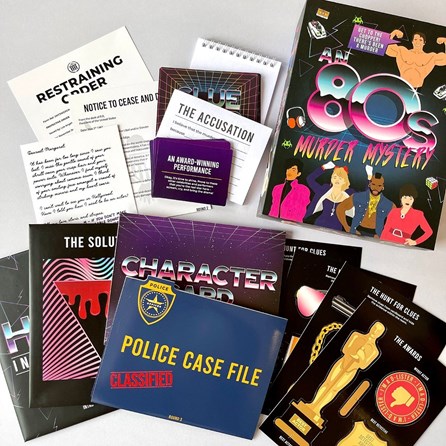An 80's Murder Mystery Game An 80's Murder Mystery Game