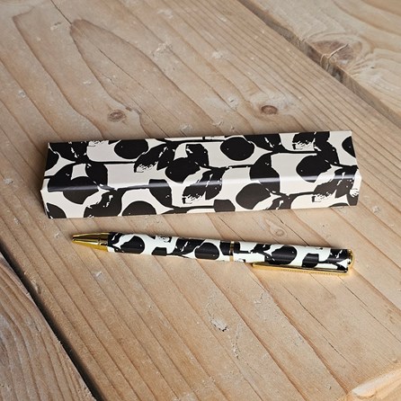 Caroline Gardner Ball Point Pen - Mono Bloom Gifts For Women Thank You Teacher Gifts Stationary Gifts Ball Point Pen