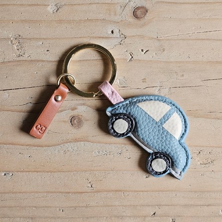 Caroline Gardner Blue Car Keyring Caroline Gardner Blue Car Keyring