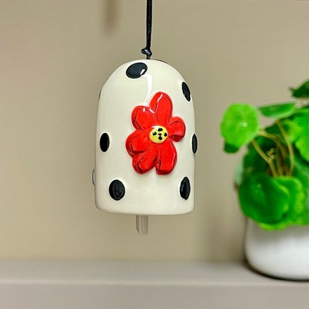 Ceramic Hanging Bell - Mum Ceramic Hanging Bell - Mum