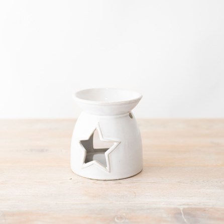 Ceramic Oil Burner with Star Ceramic Oil Burner with Star