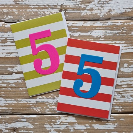 Children's 5th Birthday Card Children's 5th Birthday Card