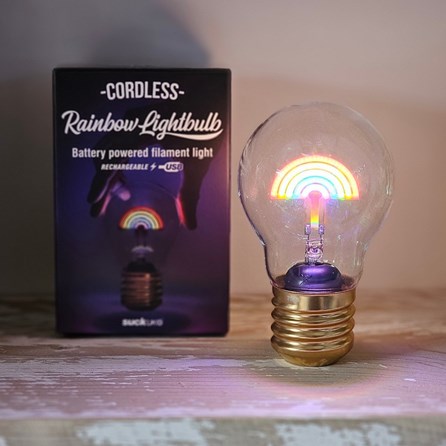 Cordless Rainbow Lightbulb Cordless Rainbow Lightbulb